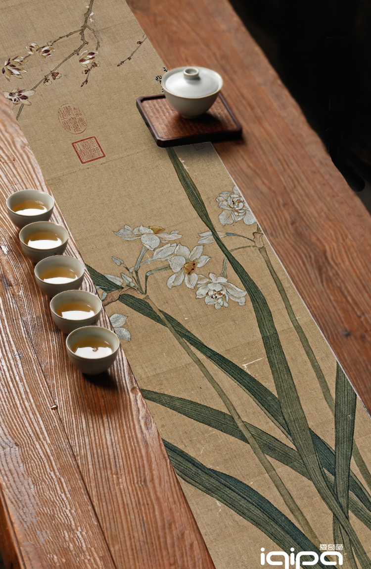 水仙腊梅茶席效果.jpg